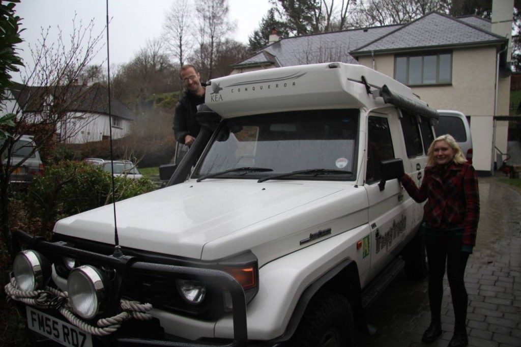 Troopy, Jonathan and Katana - first picture ever!