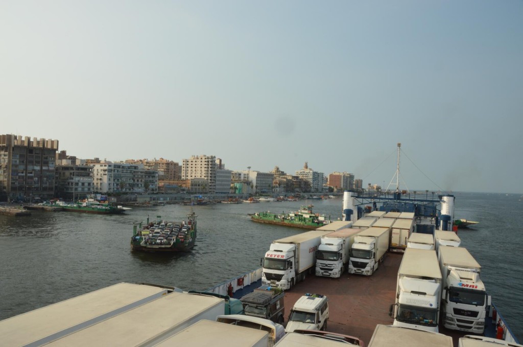 Finally Arriving in Port Said