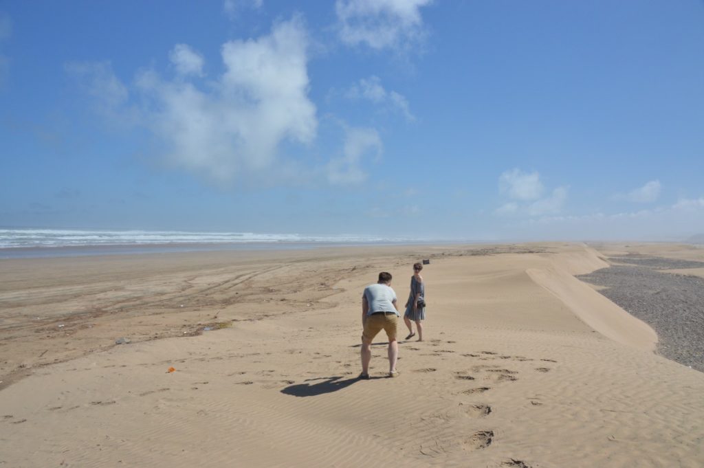 Between the Desert and the Deep Blue Sea